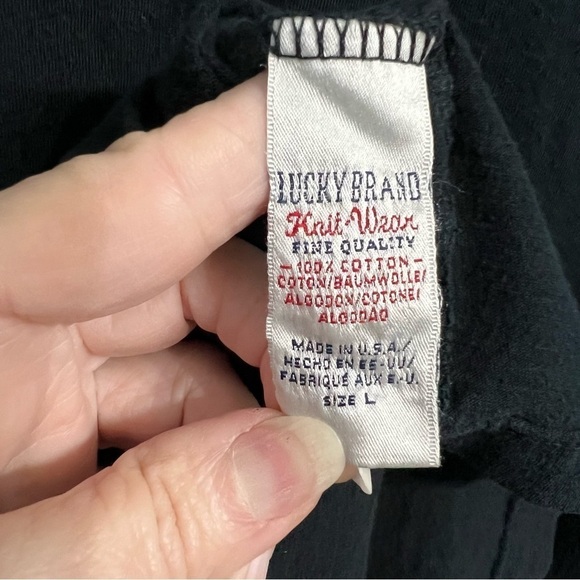 Lucky Brand (EUC) 100% Cotton “The Who” Band  Tee,  Made in the USA Size Large - Picture 4 of 7